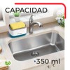 SC ACCESORIOS Dispensador De Jabón para Platos 2 En 1