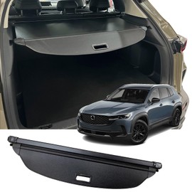 VIWINLA Retractable Trunk Cover Compatible with 2023 2024 2025 Mazda CX50 Cargo Cover Rear Trunk Security Cover OEM CX-50 Accessories Privacy Screen Cover