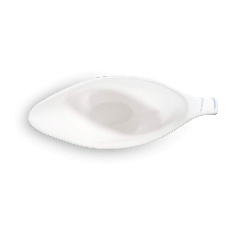 GMUNDNER KERAMIK Gravy Boat Capacity 0.2 Litres Blue Flamed Crockery