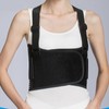 Thorax Support Chest Brace Breathable Elastic Adjustable Protective Chest Binder