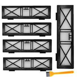 Sytalin 5 Pieces Replacement Ultra Performance Filters Compatible with Neato Botvac Connected Series D3 D4 D5 D6 D7 D8 D9 D10 and Botvac D Series D75 D80 D85 Robot Vacuums