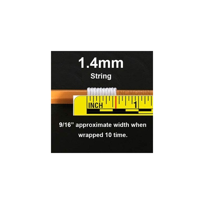 1.8mm Dark Brown Window Blind Cord, String (25 feet)