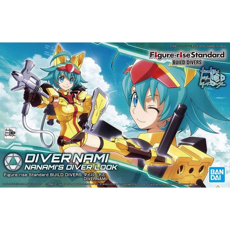  Figure-rise Standard Gundam Build Divers Divers Nami Color-coded Plastic