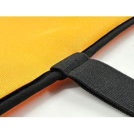 Best Sauna Hat, New Version!! Smooth Yellow 3D Mesh Sauna Mat, Superb Sitting, Quick Drying, Washable