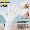 Soccer Goalie Gloves - Fingers Protection, Sizes 5 to 10,