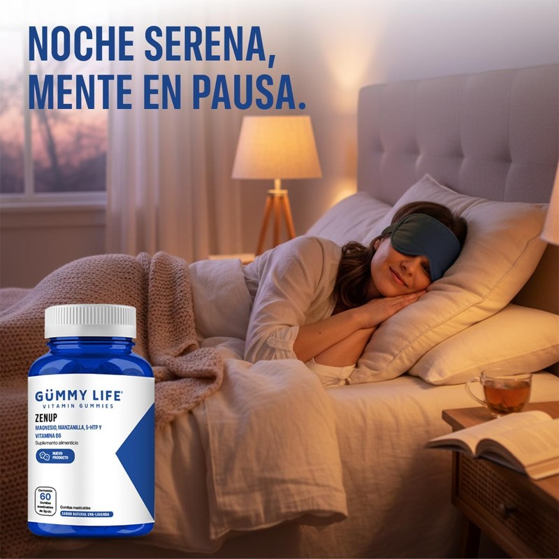 Gomitas con Magnesio Gummy Life Zenup – Pack 60 unidades