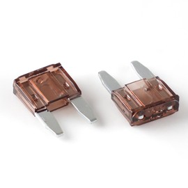 (25Pcs) 7.5 Amp Mini Car Fuses, 7.5A Automotive Fuses, Blade Fuse for Car/RV/Truck/SUV/Motorcycle/Boat