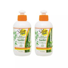 2x Silicon Mix Bambu Nutritive Hair Leave in Conditoner for Brittle & Dull Hair