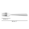 Arcos Toscana Series - Dessert Fork/Table Fork - Monoblock Made