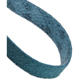Scotch-Brite Surface Conditioning Belt, 48" Length x 2" Width, Very Fine, Blue (Pack of 1)