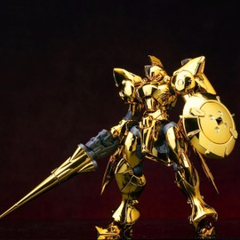 BEERISE Sheik Mainland Actaeon Golden Knight Plated Gold Limited Edition 1/144 Scale Model Kit 15+ POK ABS Articulated Mecha Ultra Action Trooper, 5.5 Inches, Hobby Craft Collectible