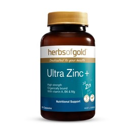 Herbs of Gold Ultra Zinc+ Cap X 60