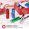 FASTPRO 20-Pack Aluminum 6-LED Flashlights Set with Lanyard and AAA
