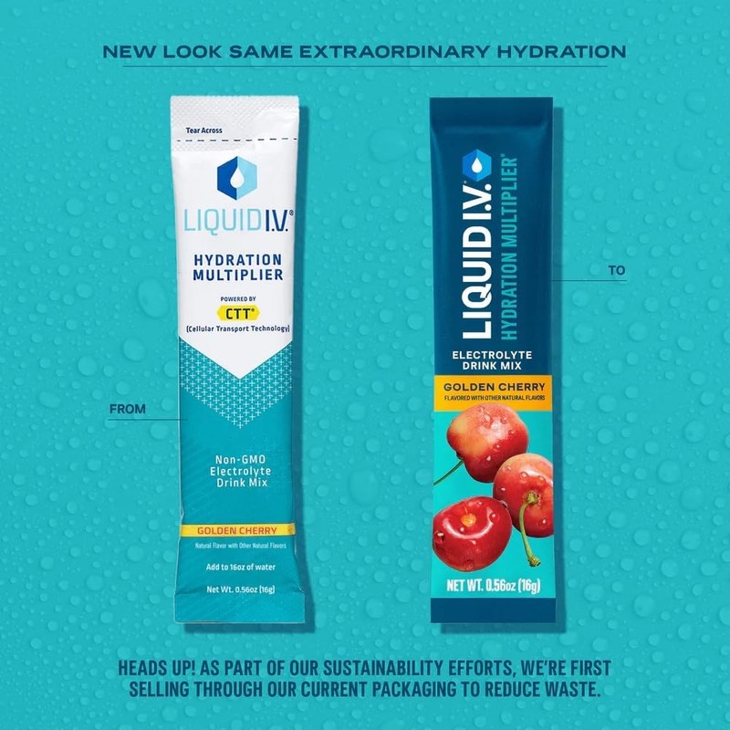 Liquid I.V.® Hydration Multiplier - Golden Cherry | Electrolyte Powder