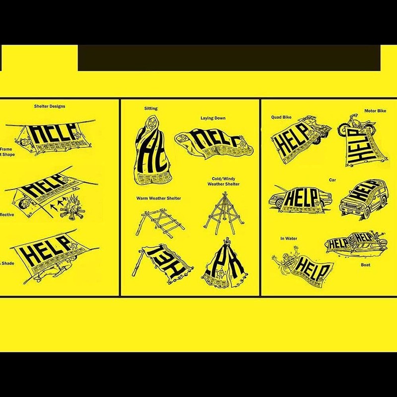 Bob Cooper Help Survival Blanket