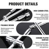 Piburth 14-Inch Cross Lug Wrench, Foldable 4 Way Lug Nut