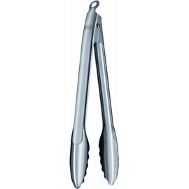 Rösle Gourmetzange, Hochwertige Küchenzange mit patentiertem Verschlusssystem zum Grillen, Kochen und Servieren, 30 cm, Edelstahl 18/10, Spülmaschinengeeignet