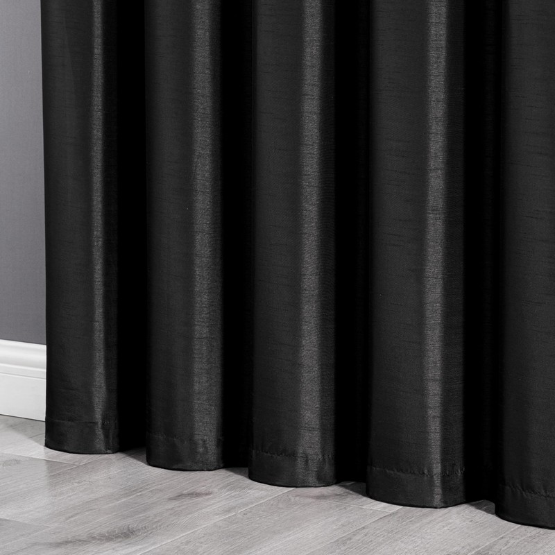 Chezmoi Collection Royale 4-Piece Jacquard Floral Window Curtain/Drape Set with