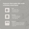 Greater Goods Digital Kitchen Scale - Cooking, Baking, Meal and