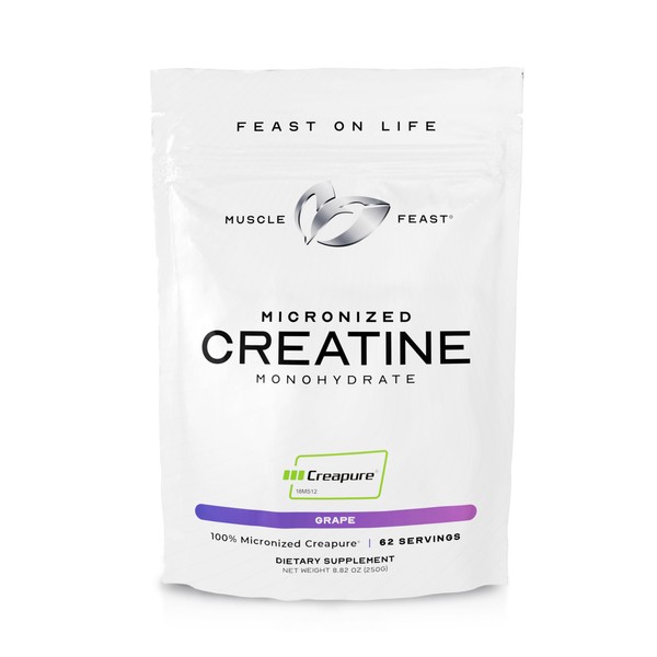 Muscle Feast Creapure - Micronized Creatine Monohydrate Powder | Premium