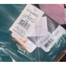 Barco NWT ICU by Barco unisex V-neck top hunter green size XS scrub top MEDICAL