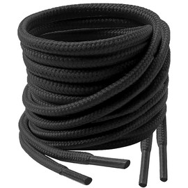 Round Shoe Laces for Trainers Boots Hi-tops Football Boots Coloured Cord Laces Shoelaces New Suitable for all brands of shoes for Adults or Kids