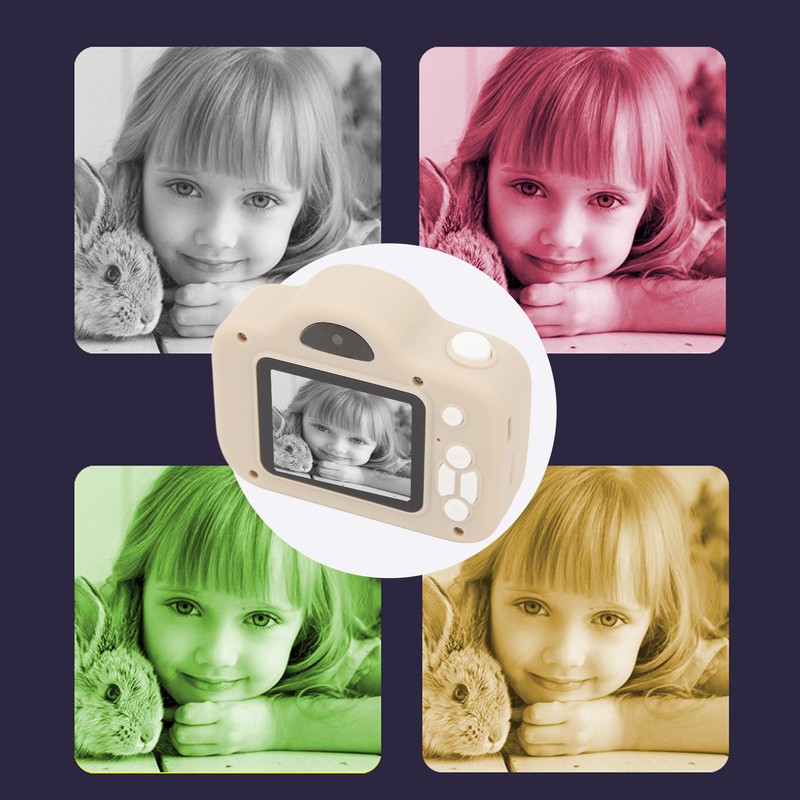 Kids Camera HD 2in IPS Screen 20MP Photo 1080P Video