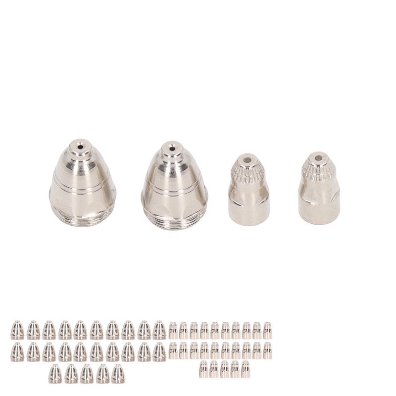 50PCS Plasma Cutting Torch Consumable Kit Copper Strong Penetration Plasma