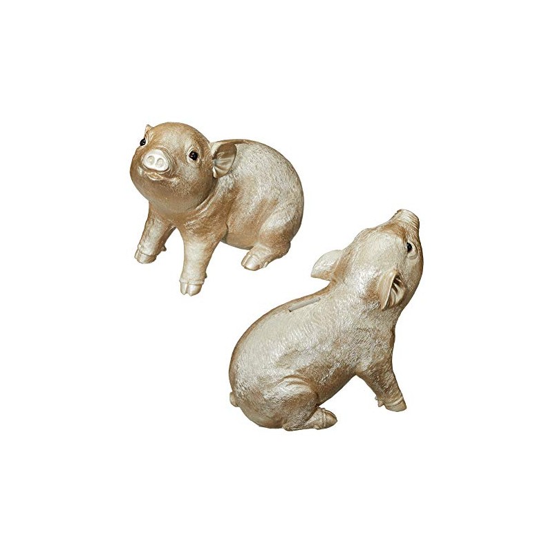 Cepewa Piglet Lucky Pig Piggy Bank Champagne Colours 20 x