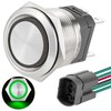 22mm Push Button Switch 15A 110V/120V Latching 2NO DPST Angel