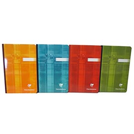 Pack of 5 Clairefontaine Classic Notebook Clothbound 4.25"x6.75" 192 Pages