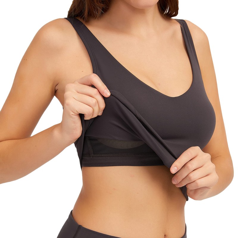 Lemedy - brasier deportivo para mujer, con relleno para entrenamiento,