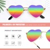 Eiuizah Polarized Heart Sunglasses for Women Men - Cute Trendy