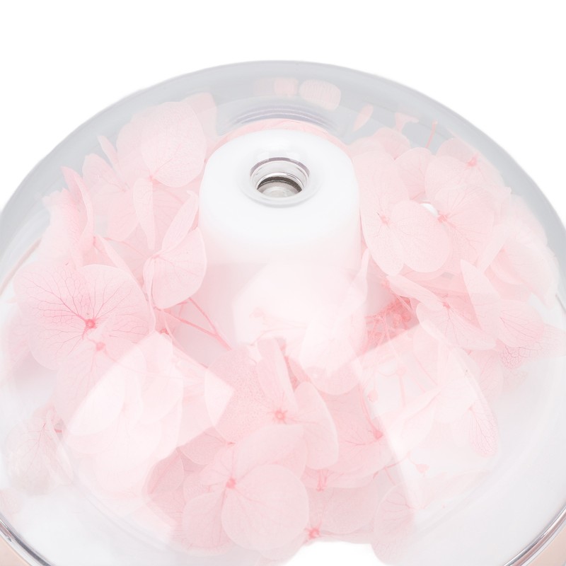 Essential Oil Diffuser Mini LED 270ml Pink Eternal Flower Aroma