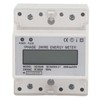Single Phase 5-100A 230VAC Energy Meter DIN Rail Digital LCD