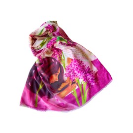 Adoration Prayer Scarf - Large, Lightweight Prayerfully Designed Bible Verse Shawl, 35" x 70", Mary Anointing Jesus's Feet (Scarf Only)