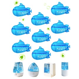 9PCS Humidifier Cleaner,Humidifier Cleaning Fish for All Humidifiers & Fish Tank,Powerful Cleaning,Purifie Water,Humidifiers Tank Cleaner,Prevents Hard Water Build Up,Eliminates White Dust Odours