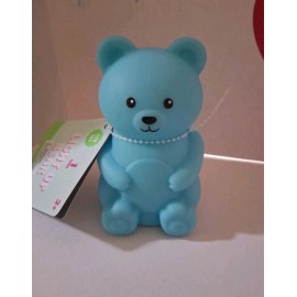 ANKYO 2  Blue Bear Kids Night Light 4 In Height Kids Nursery BOGO