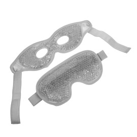 minkissy 2-piece Eye Mask for Puffy Eyes Cold Compress Eye Pads with Gel Portable Reusable Eye Cooling Packs for Adults Boys and Girls