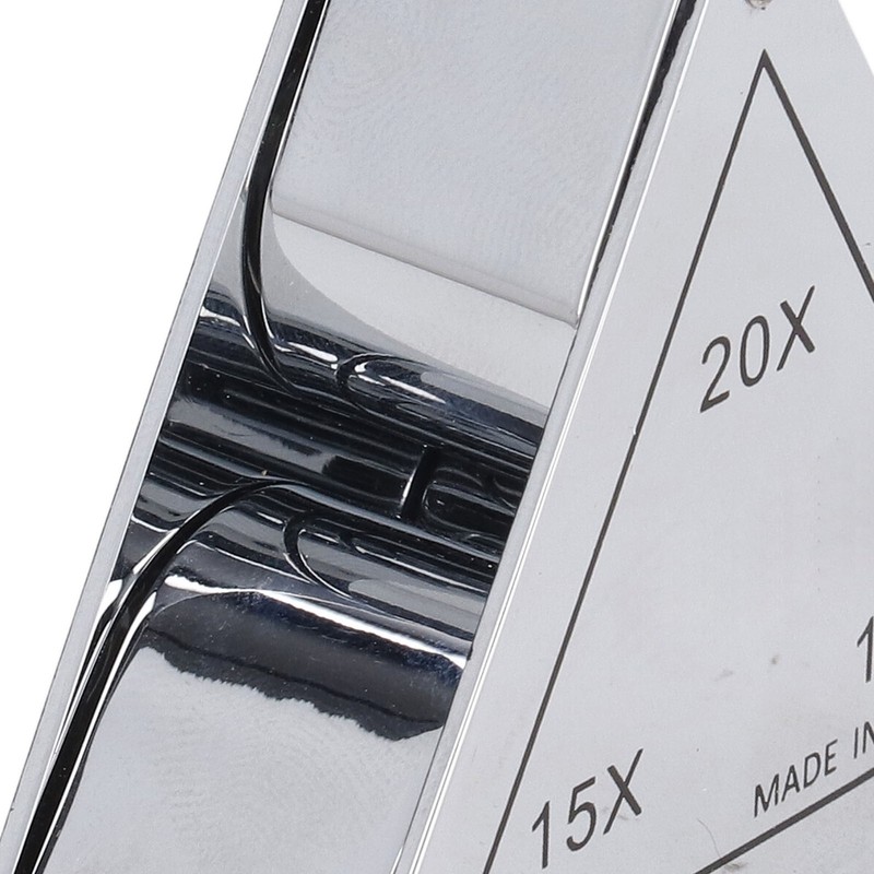 3 Lens Loupe Pocket Foldable Jewelers 10X 15X 20X Jewelry