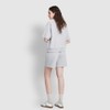 JAJU [JAJU] Women's Sweat Half Pants_Melange Grey