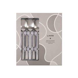 Rihan Vida Matte Stainless Steel Cutlery Set (2 Sets) / 리한 비다 무광 스텐 수저 2벌세트