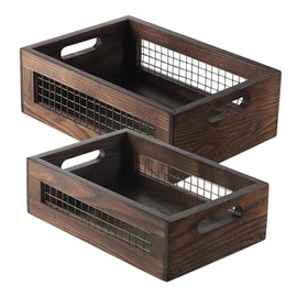 ＫＬＫＣＭＳ 2 Pieces Storage Baskets Food Storage Box Decor Multipurpose Bread Baskets Organizer for Home Dining Room Bedroom Restaurant