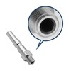 DERASL 1/4" Stainless Steel Pressure Washer Coupler Foam Cannon Adapter