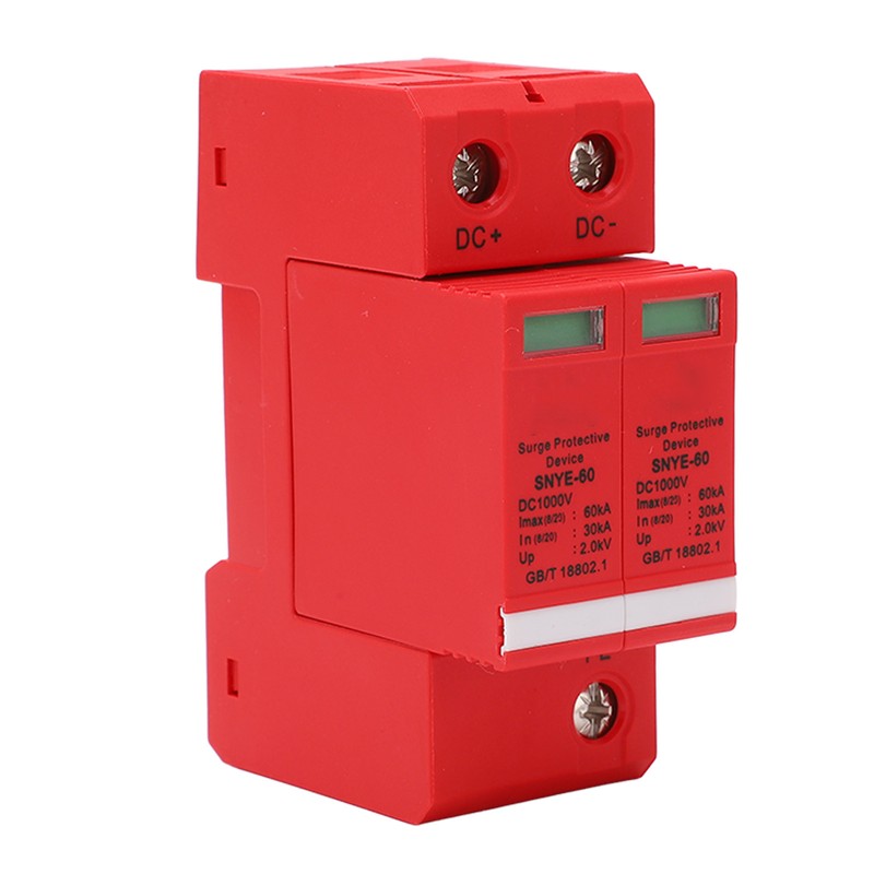 Surge Protective Device Photovoltaic Breaker Protector DC1000V 60KA Distribution Box