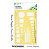 Traceease Drafting NATO Drawing Template Drawing Stencil,Designing Template Measuring Ruler
