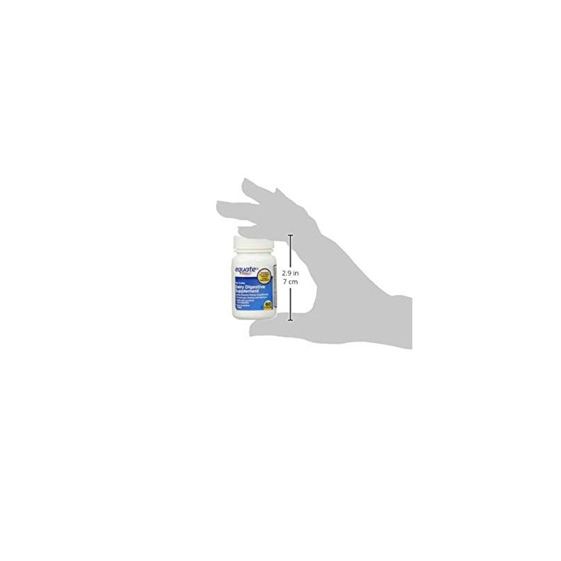Equate Quick Action Dairy Digestive Supplement, 60ct
