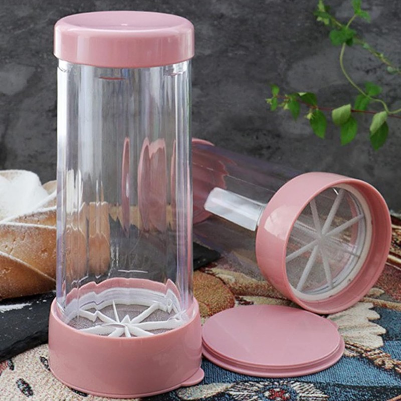Flour Sifter,Sifter for Baking,Powdered Sugar Shaker Duster,Flour Duster for Bread