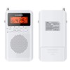 Pocket Weather Radio NOAA/AM/FM Powered by 2 AA Emergency Portable