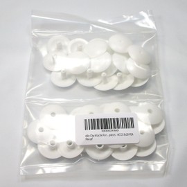 ajile Panel Pop Display Plastic Clip Rivet Push Rivet for Polyethylene Thick White 30 mm Head Diameter 6 – 10 mm – 20 pieces – ACC210X20 FBA